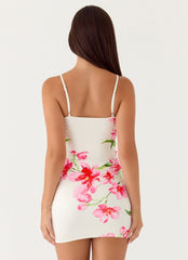 Zabrina Mini Dress White